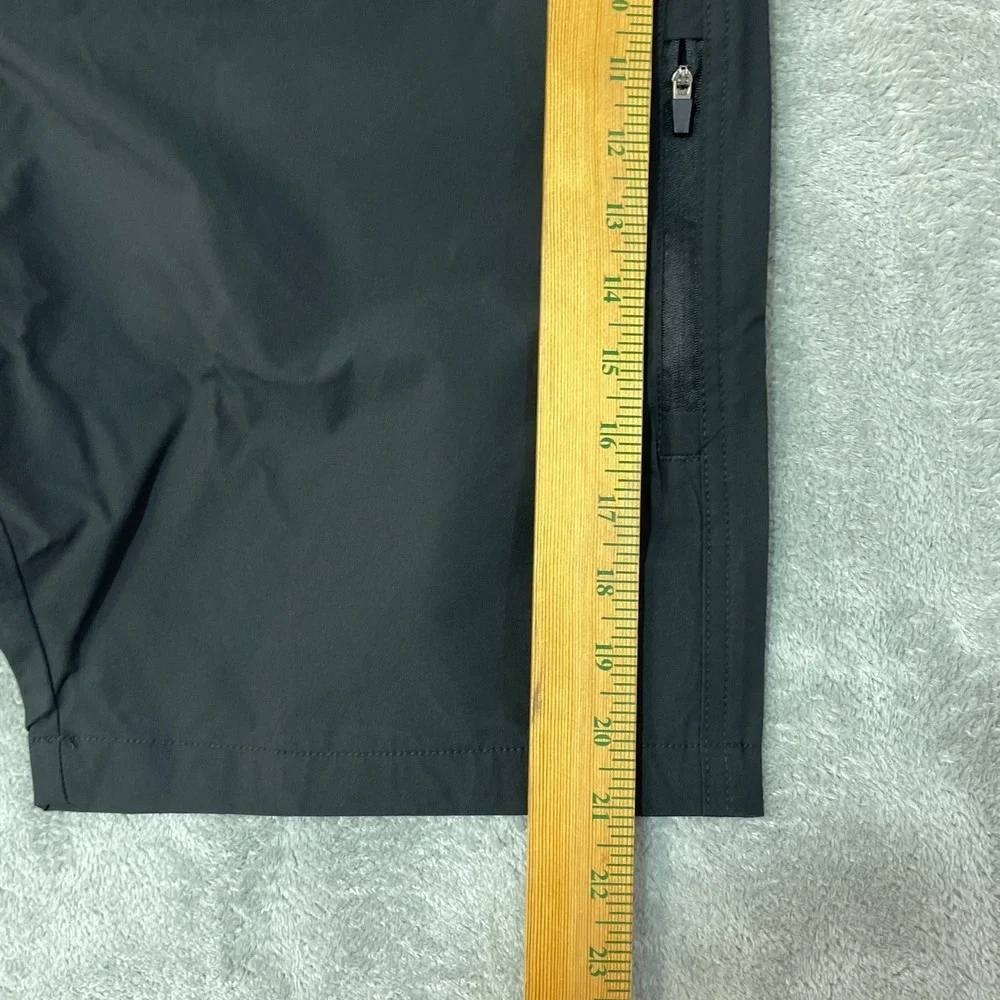NWT Jump Start New York Cargo Shorts Men's 38 Black Cotton Stretch
